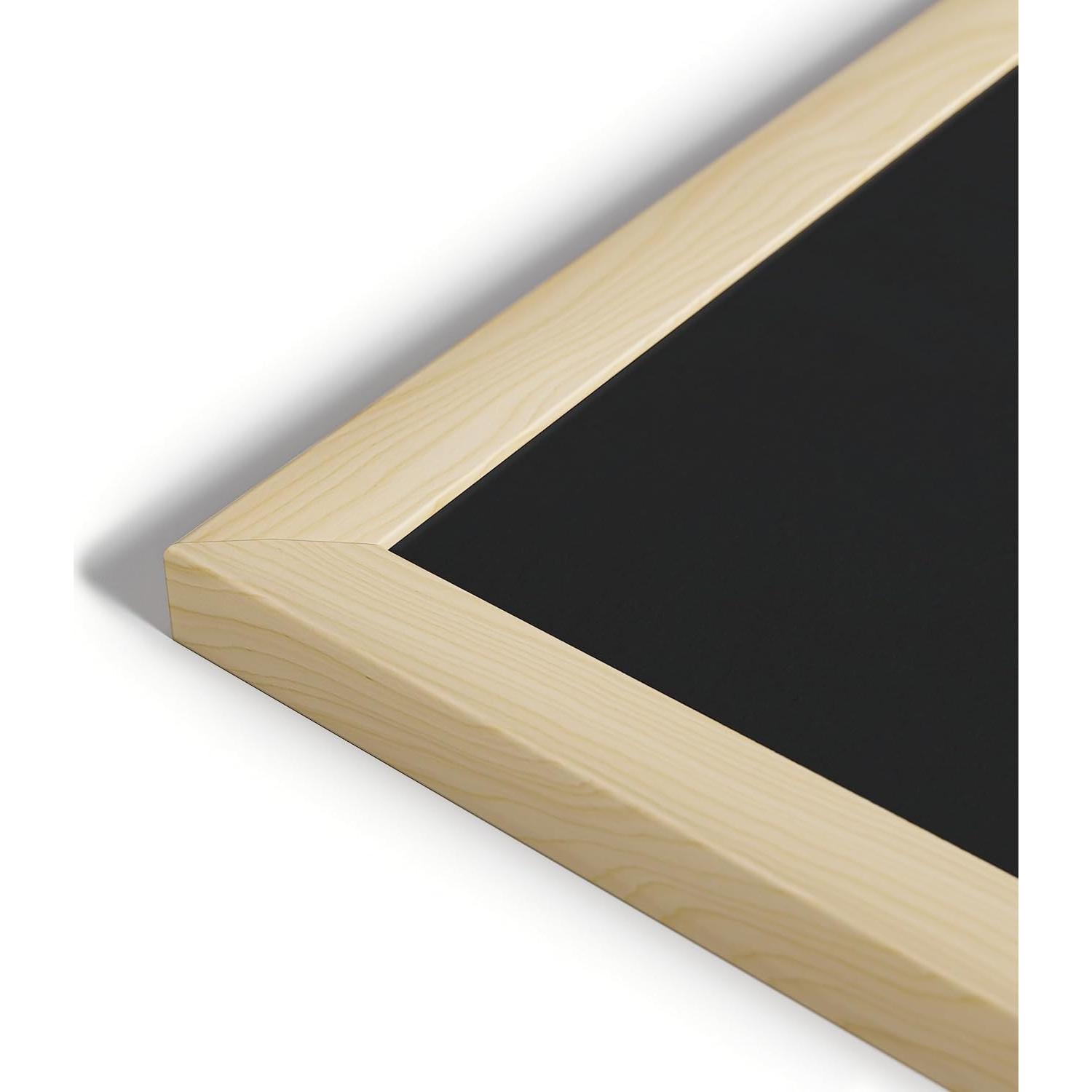 Pizarra de Tiza U Brands 58.4x43.2 cm con Marco de Roble