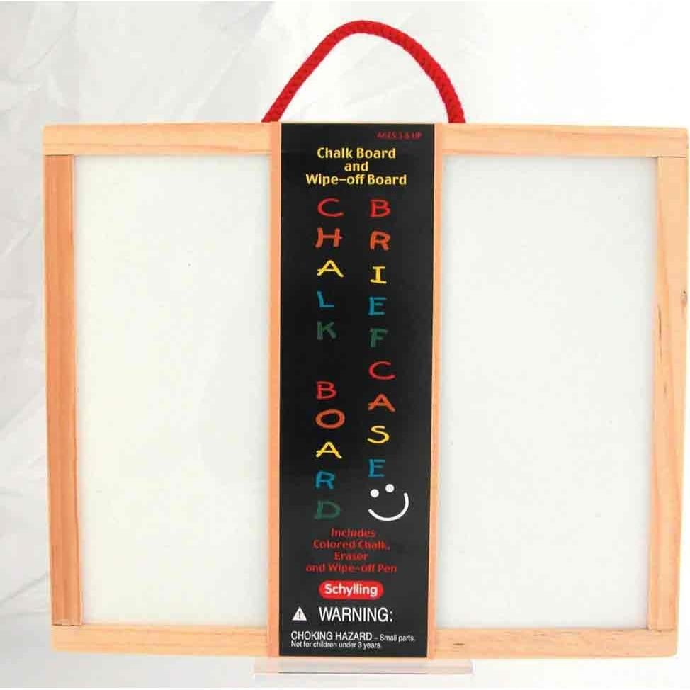 Maletín de Pizarra Doble Cara Schylling con Almacenamiento