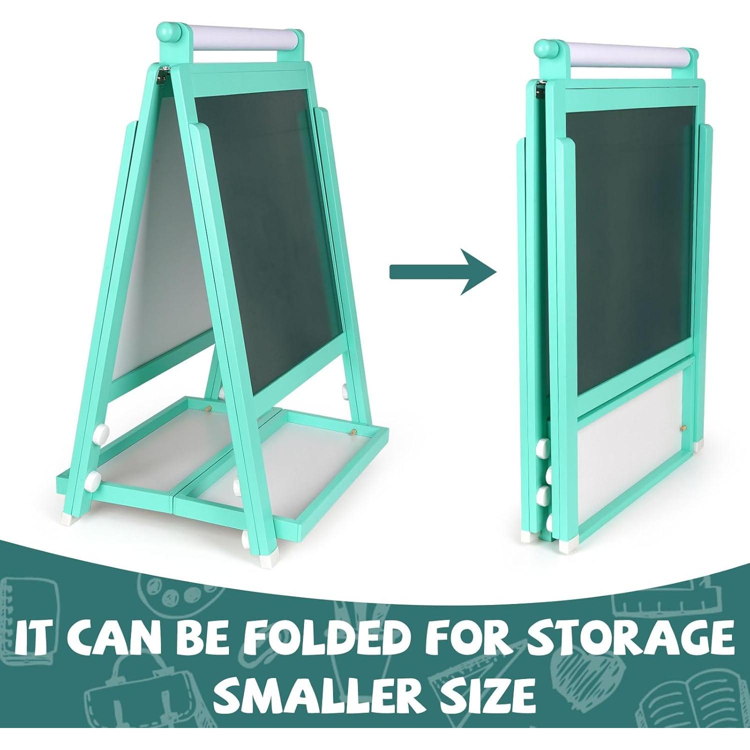 Caballete de Arte Plegable XAOHAO Doble Cara Ajustable 80-137 cm