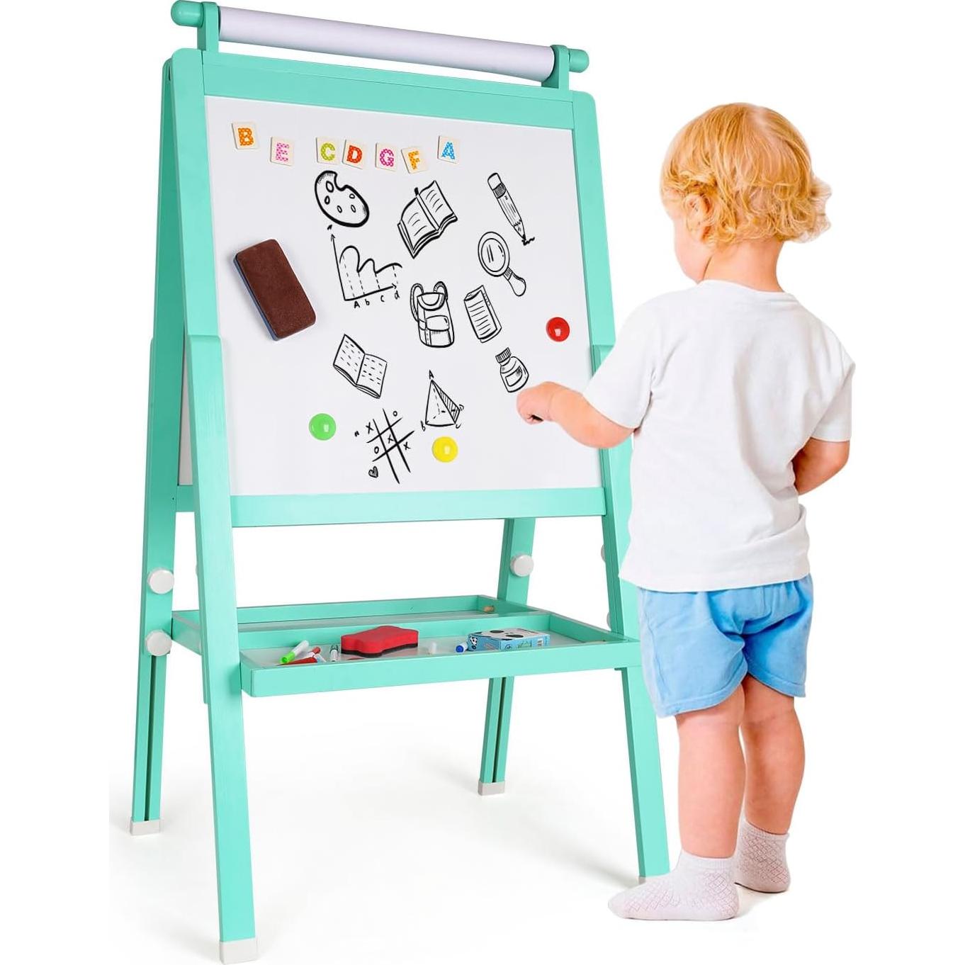 Caballete de Arte Plegable XAOHAO Doble Cara Ajustable 80-137 cm