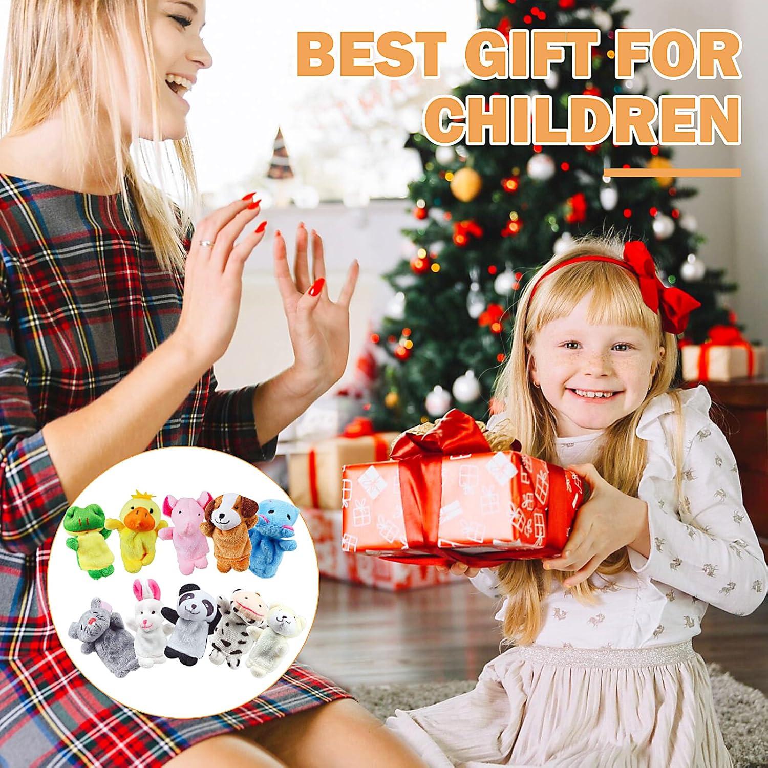 5 Piezas de Títeres de Dedo de Animales SAURAWAN para Niños