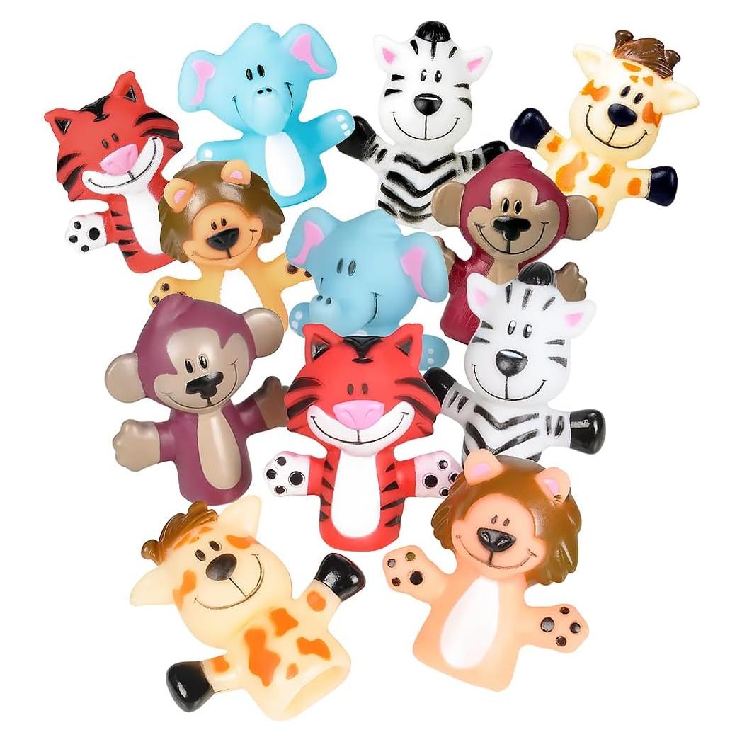 Títeres de Dedo de Animales del Zoológico Rhode Island 3.81 cm