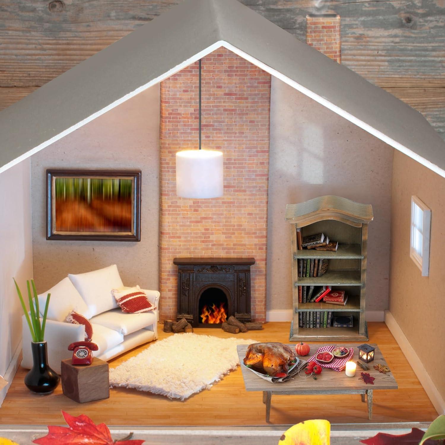 Conjunto Miniaturas Libros y Estante Poen 27 Pcs Vintage