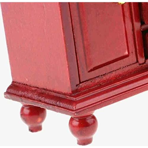 Mueble Miniatura Casa de Muñecas EatingBiting 1:12 4 Cajones