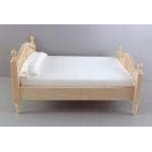 Muebles de dormitorio 1:12 Clásicos - Madera sin terminar