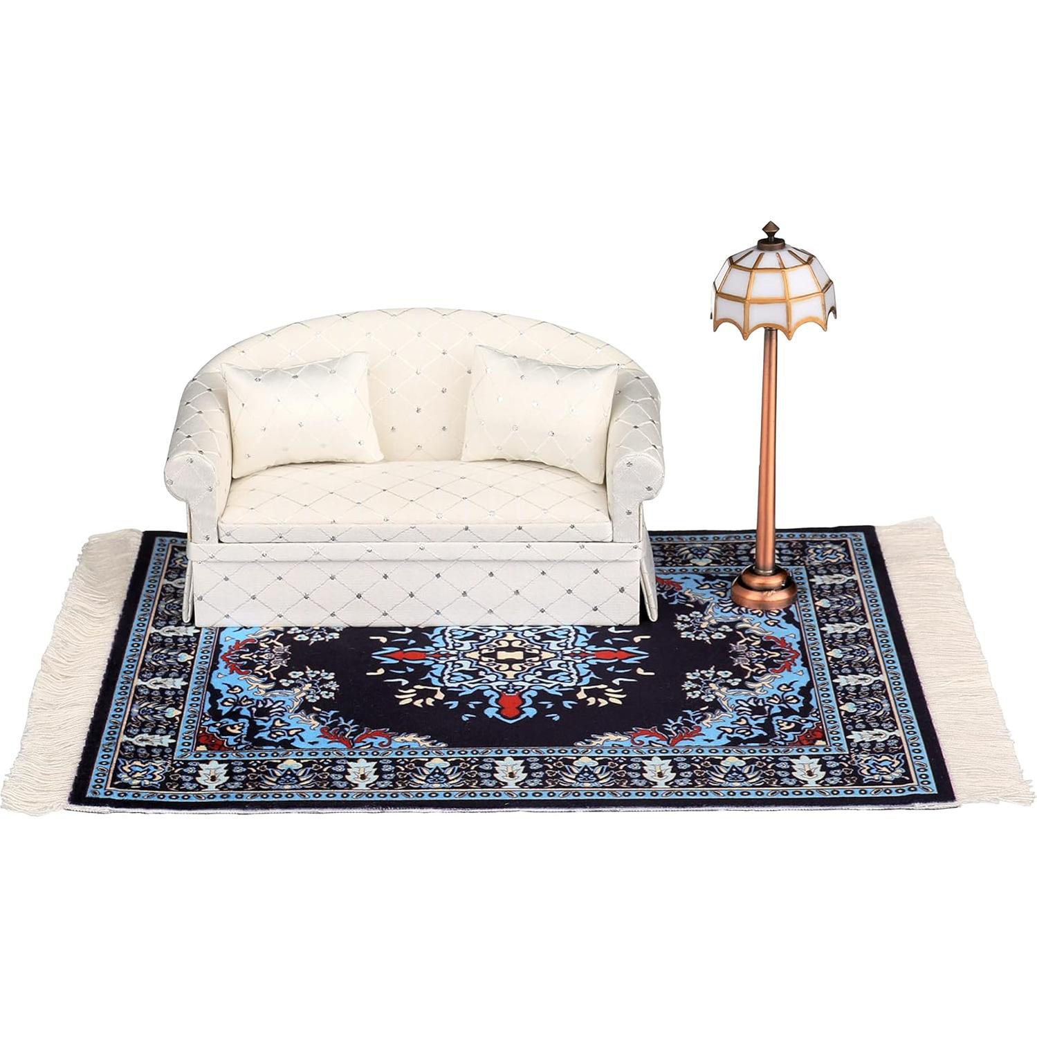 Sofá Tapizado para Casa de Muñecas Inusitus 15.24 cm