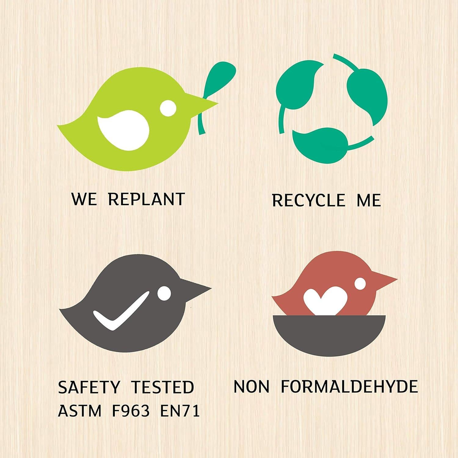 Familia de Muñecas de Madera Tender Leaf - 4 Piezas Multiculturales