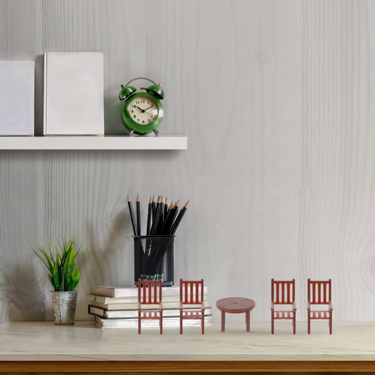 Conjunto de Muebles Miniatura Garneck para Casa de Muñecas