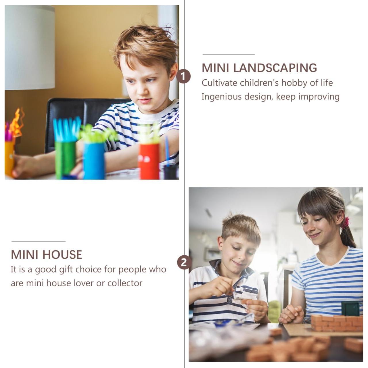 Conjunto de Muebles Miniatura Garneck para Casa de Muñecas