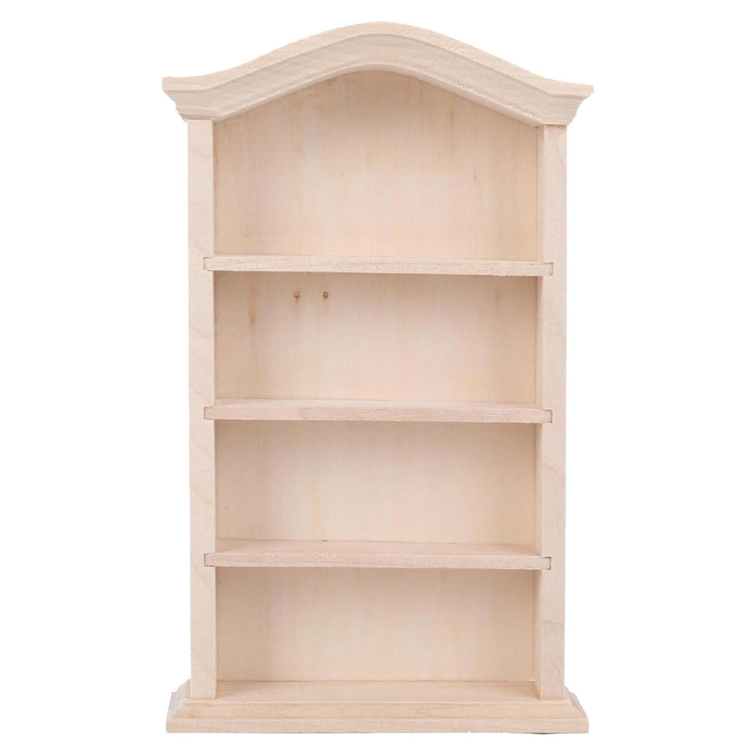 Estantería Miniatura de Madera KooingTech 1:12 para Muñecas