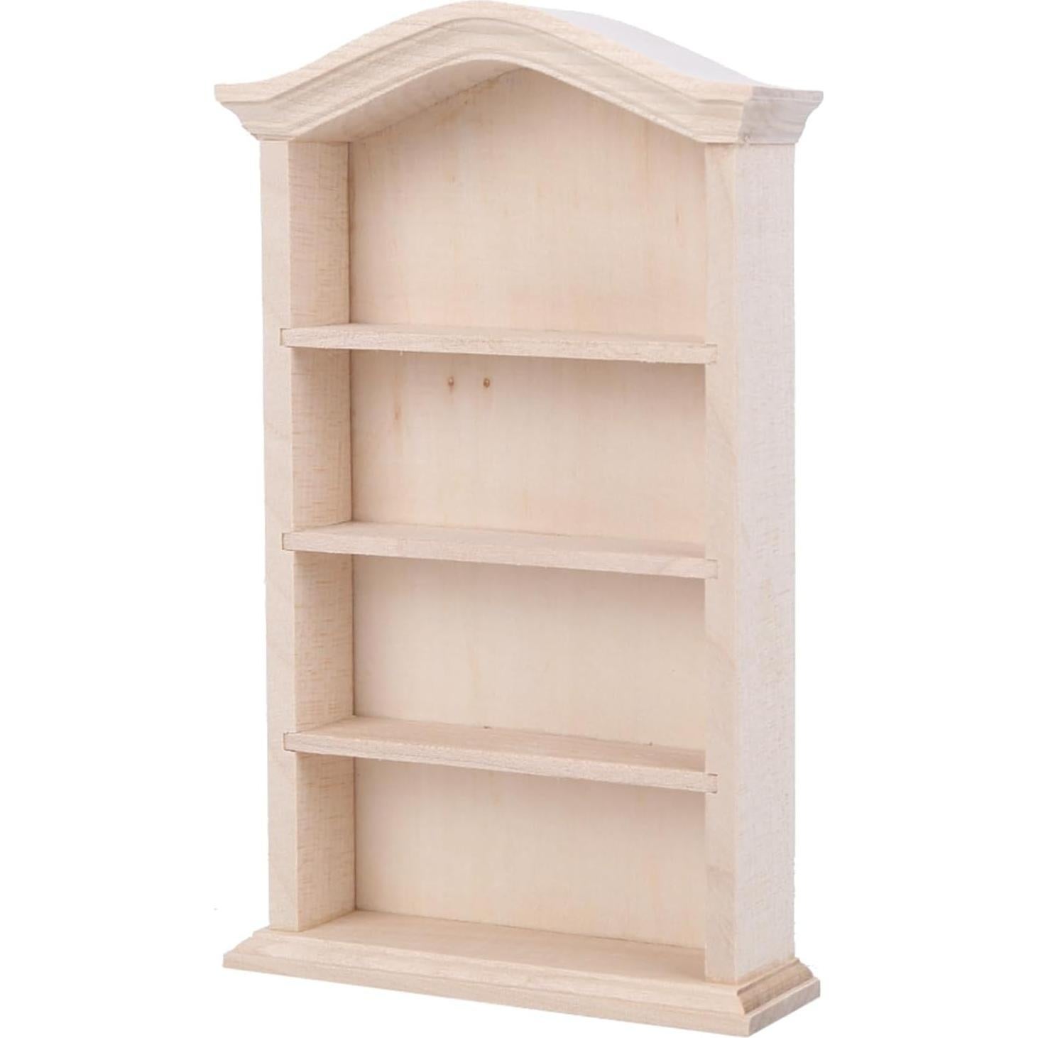 Estantería Miniatura de Madera KooingTech 1:12 para Muñecas