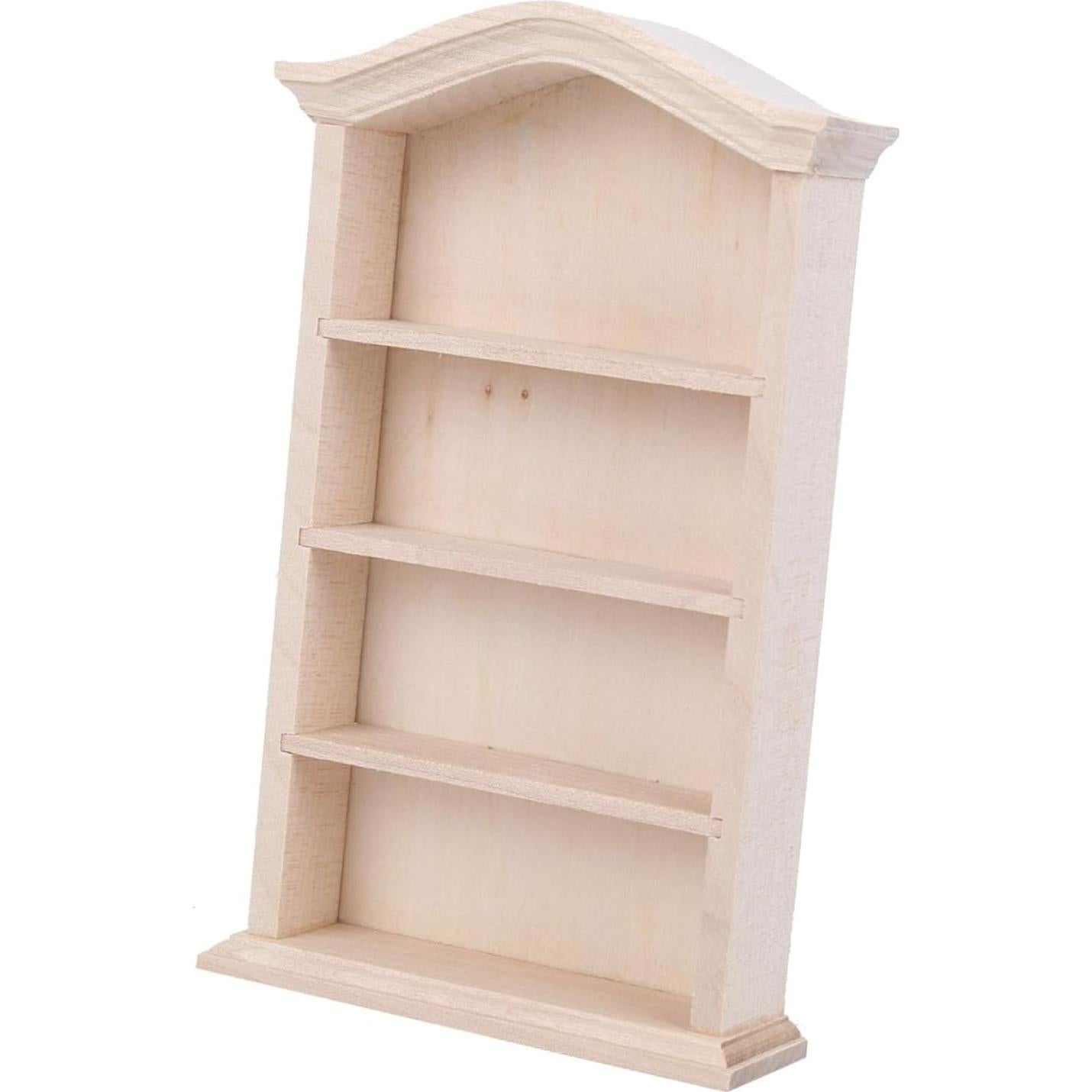 Estantería Miniatura de Madera KooingTech 1:12 para Muñecas