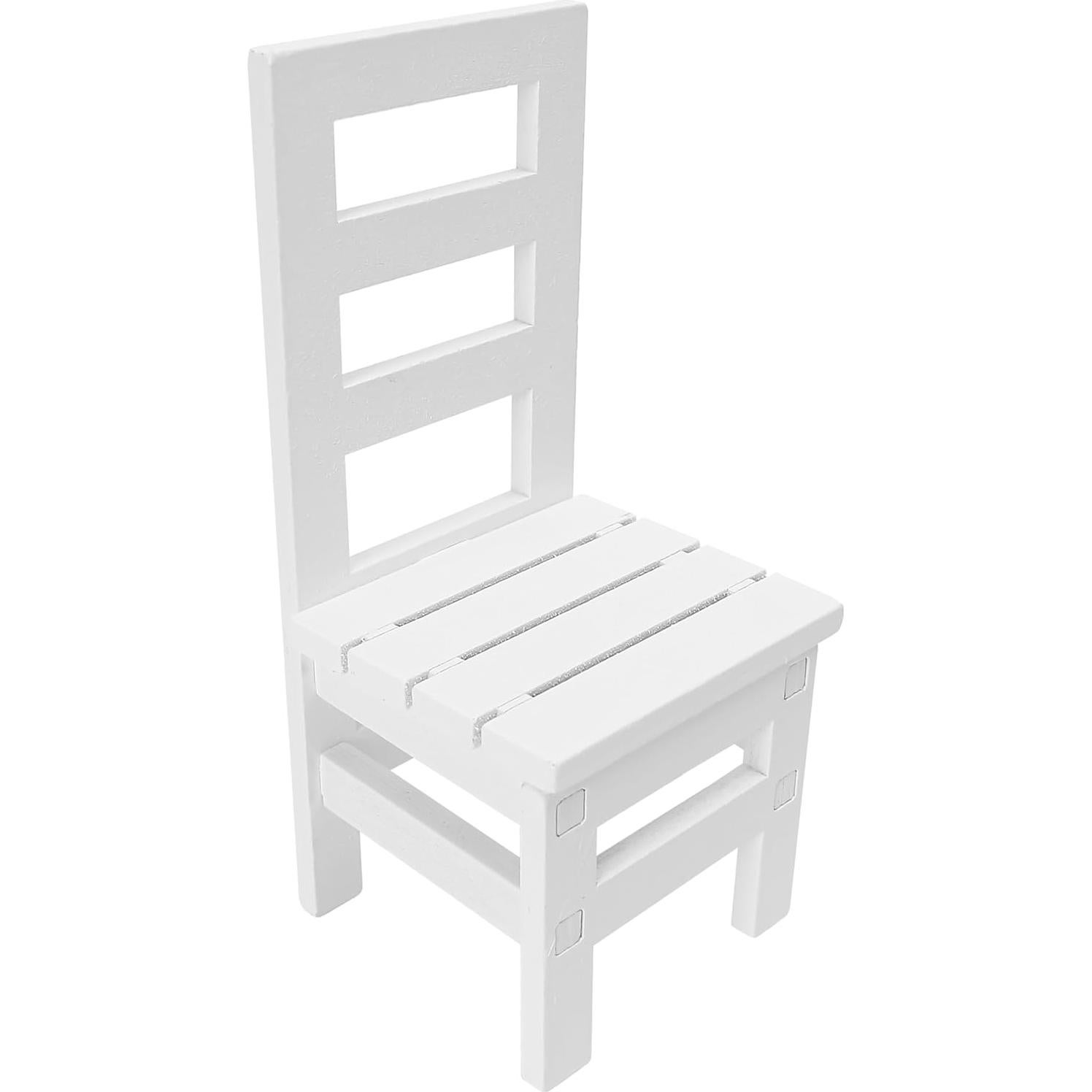 Juego de Muebles para Casa de Muñecas Marsrut 1:6 - Mesa y 2 Sillas