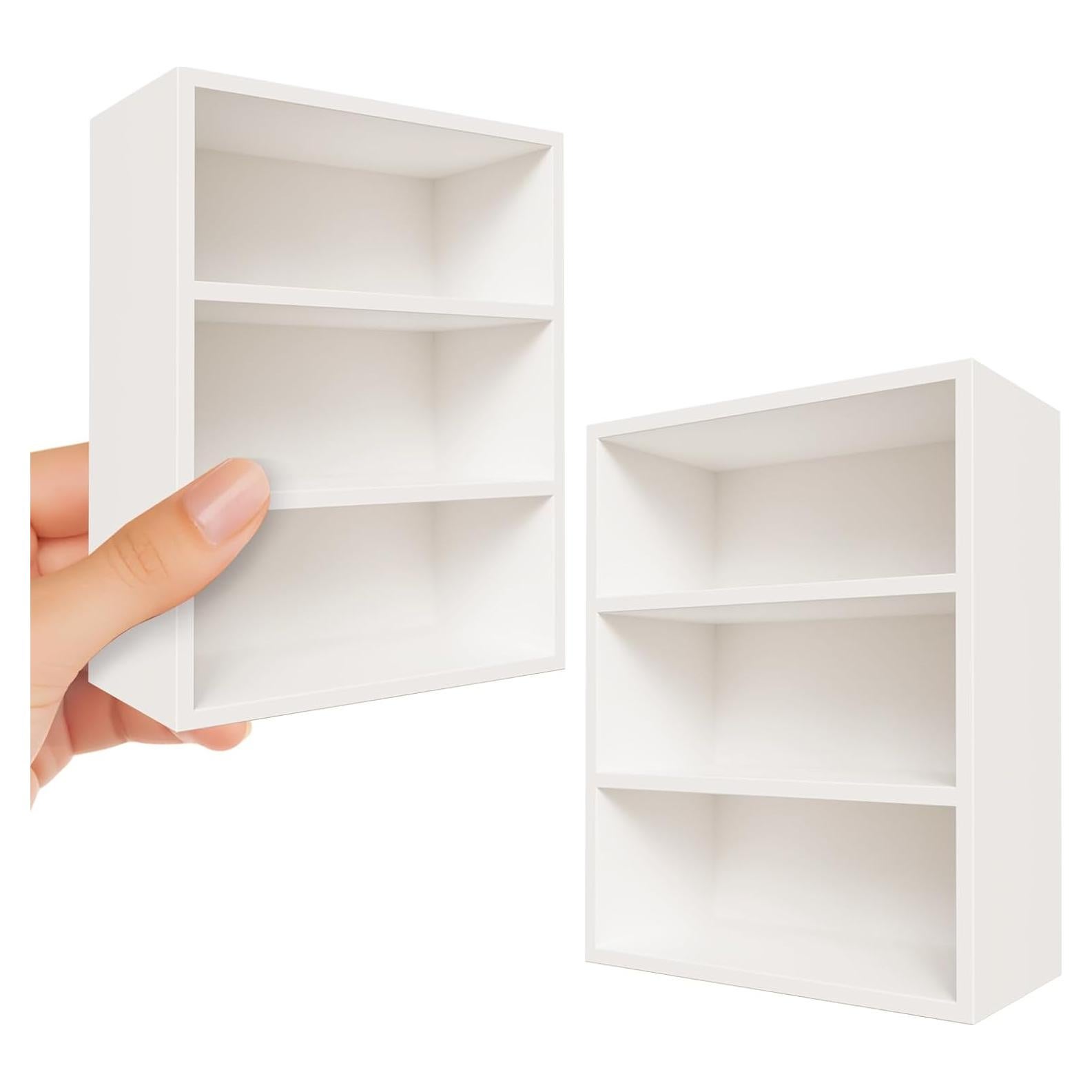 Estantería de Casa de Muñecas XYMTOY 3 Niveles 7.37x7.87x9.91cm