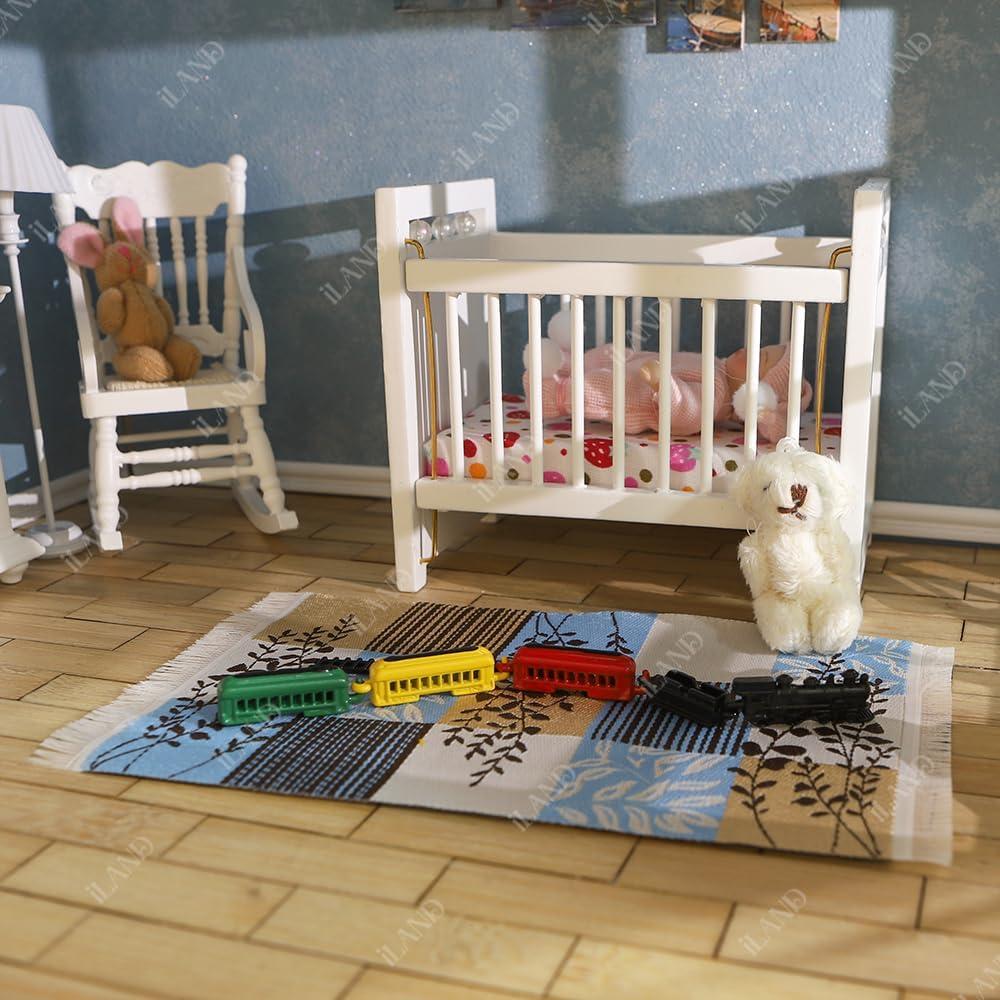 Conjunto de Muebles Miniatura iLAND 14pcs para Casa de Muñecas