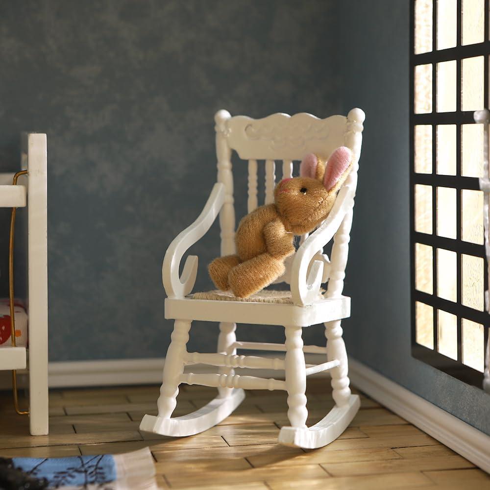 Conjunto de Muebles Miniatura iLAND 14pcs para Casa de Muñecas