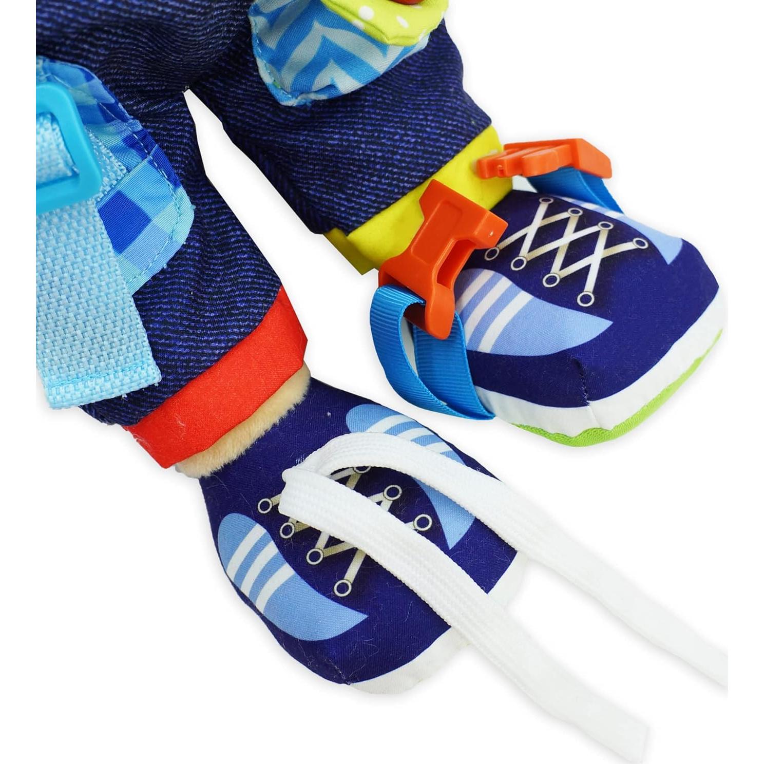 Conjunto de Muñecas de Peluche Educativas June Garden 39 cm