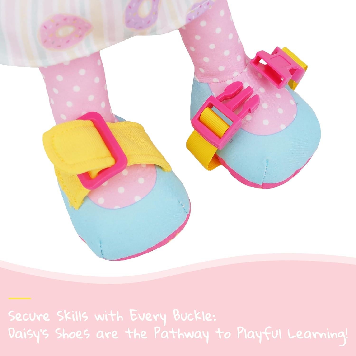 Conjunto de Muñecas de Peluche Educativas June Garden 39 cm