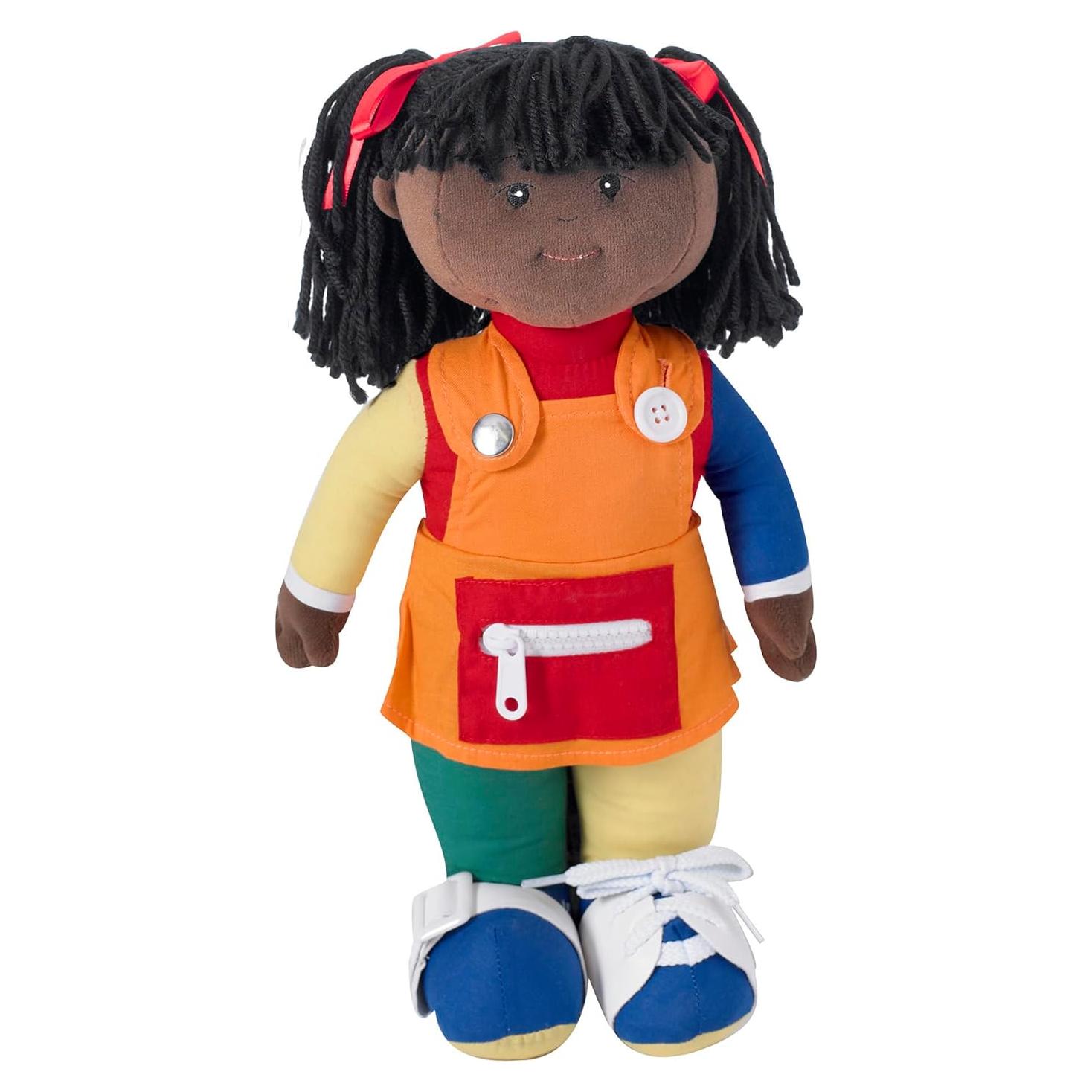 Muñeca Aprende a Vestir Children's Factory 38 cm - Juguete Educativo