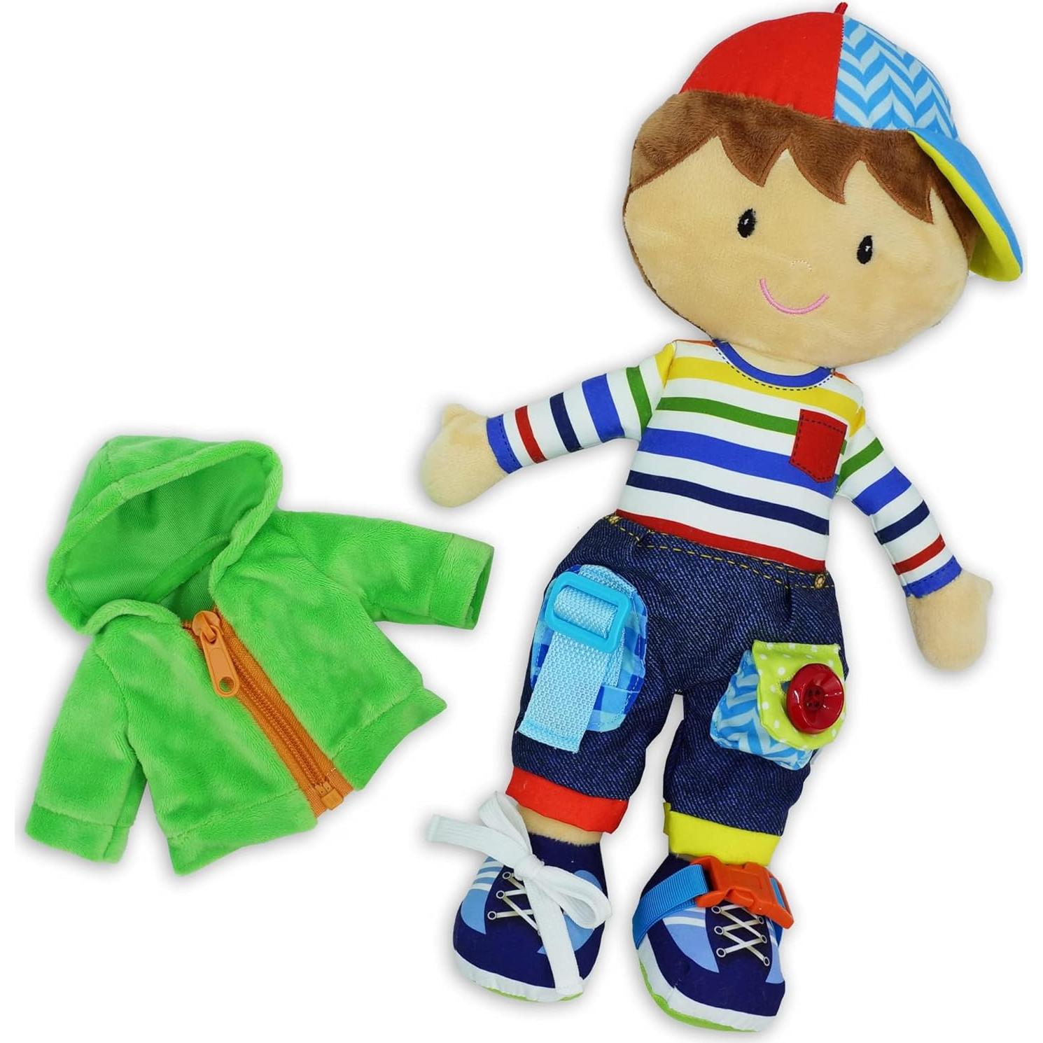 Muñeca de Peluche Educativa Jardín de Junio Daisy y Terry 39 cm