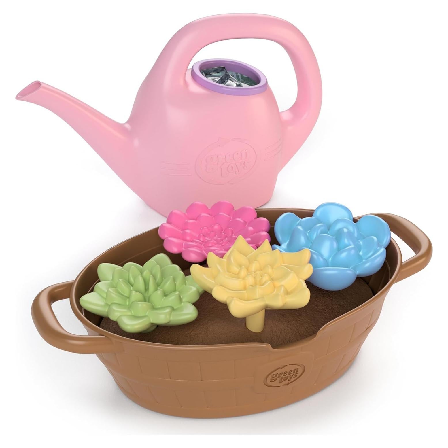 Juego de Regadera Rainbow Bloom Green Toys 100% Reciclado