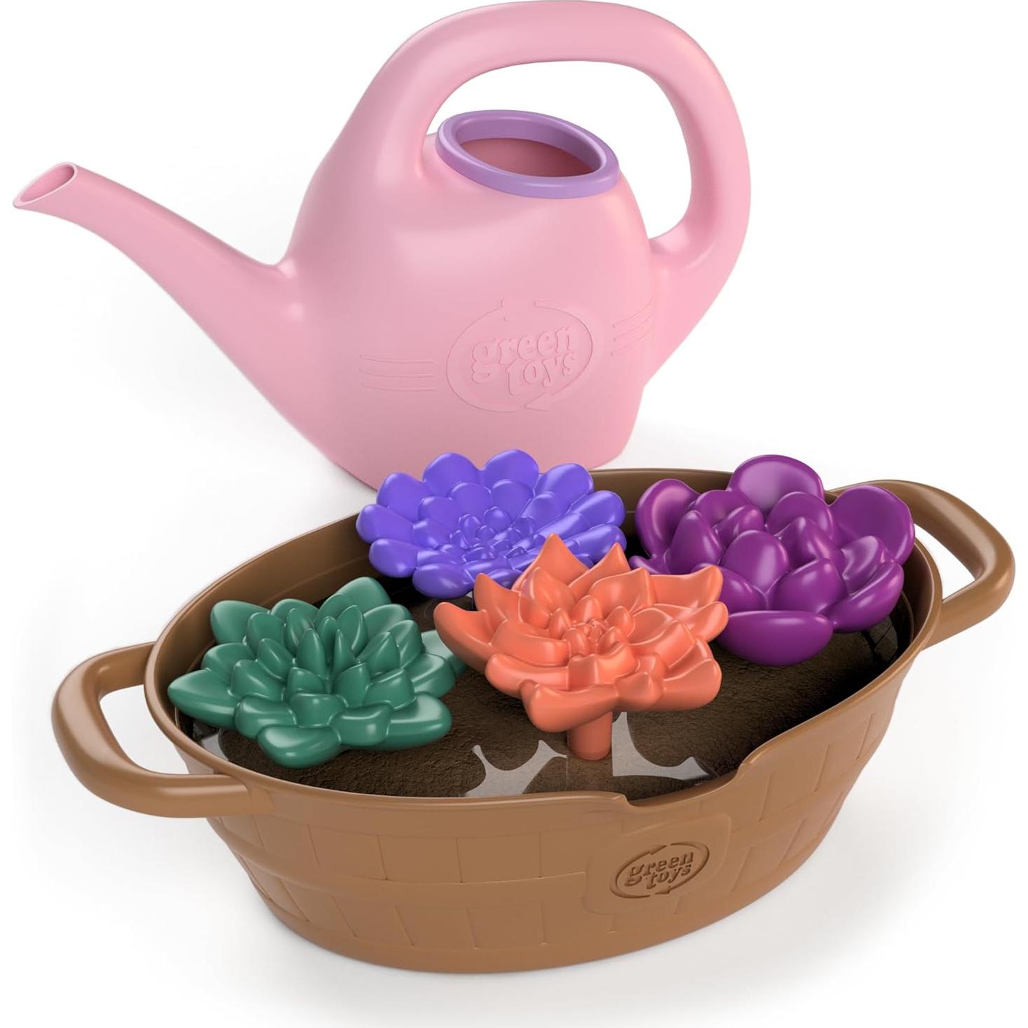 Juego de Regadera Rainbow Bloom Green Toys 100% Reciclado