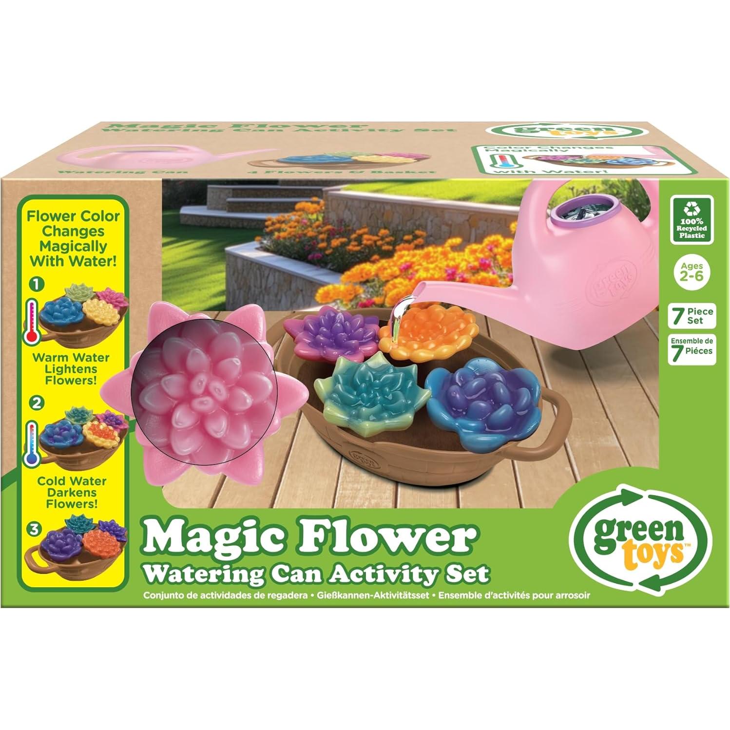 Juego de Regadera Rainbow Bloom Green Toys 100% Reciclado