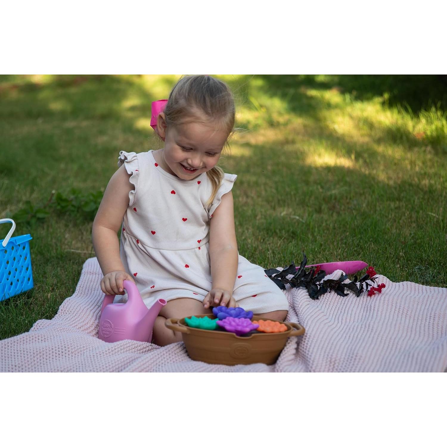 Juego de Regadera Rainbow Bloom Green Toys 100% Reciclado