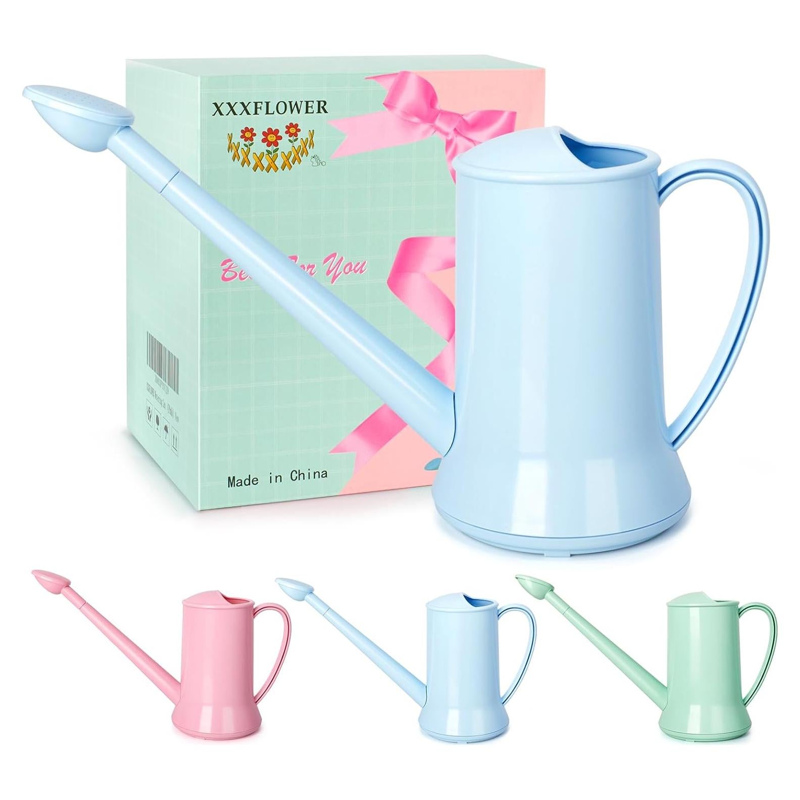 Regadera de Interior XXXFLOWER 2L Pico Largo Azul