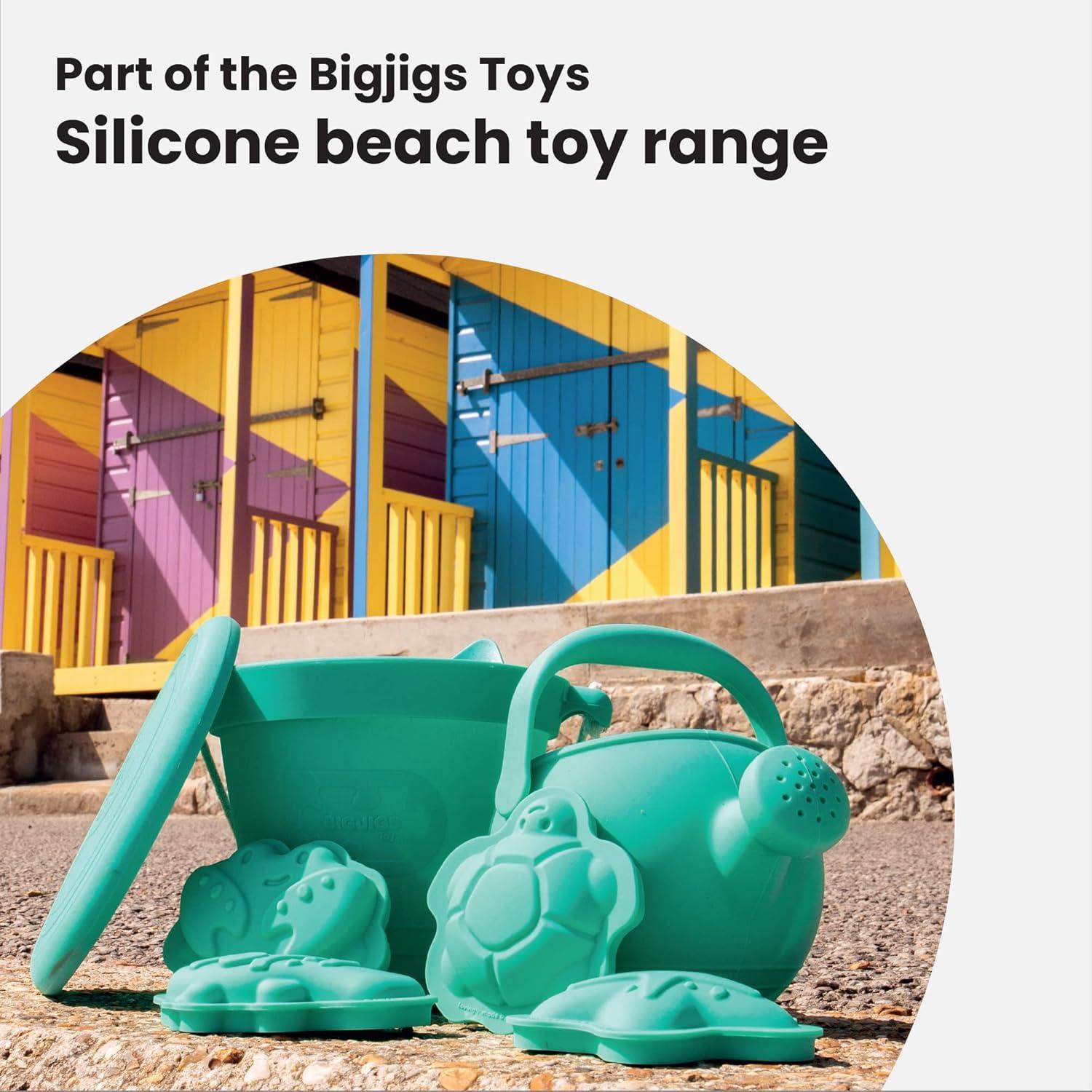 Regadera Infantil de Silicona Bigjigs Toys Rosa Rubor 19x10.5x12cm