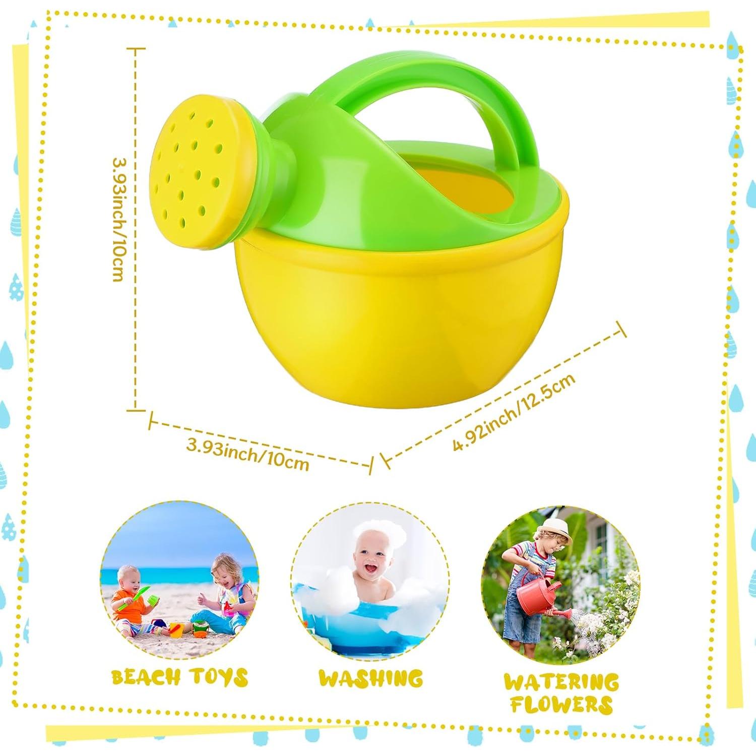 Set de 12 Regaderas de Plástico para Niños Sosation - Juguetes de Jardinería y Playa