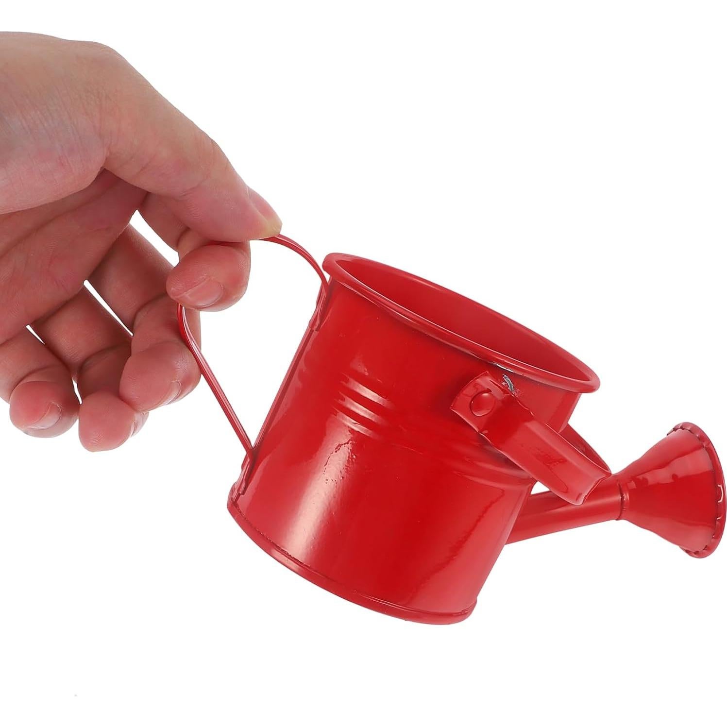 Mini Regadera de Metal Yardwe para Niños - 6 Piezas, 15 cm