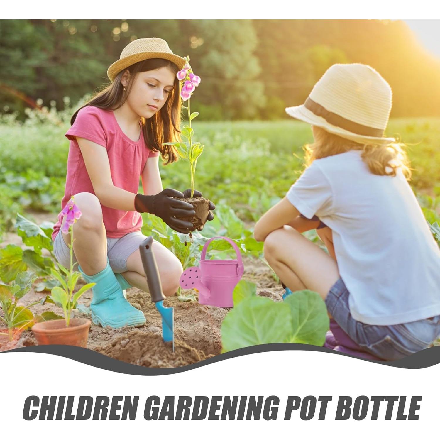 Mini Regadera de Metal Yardwe para Niños - 6 Piezas, 15 cm