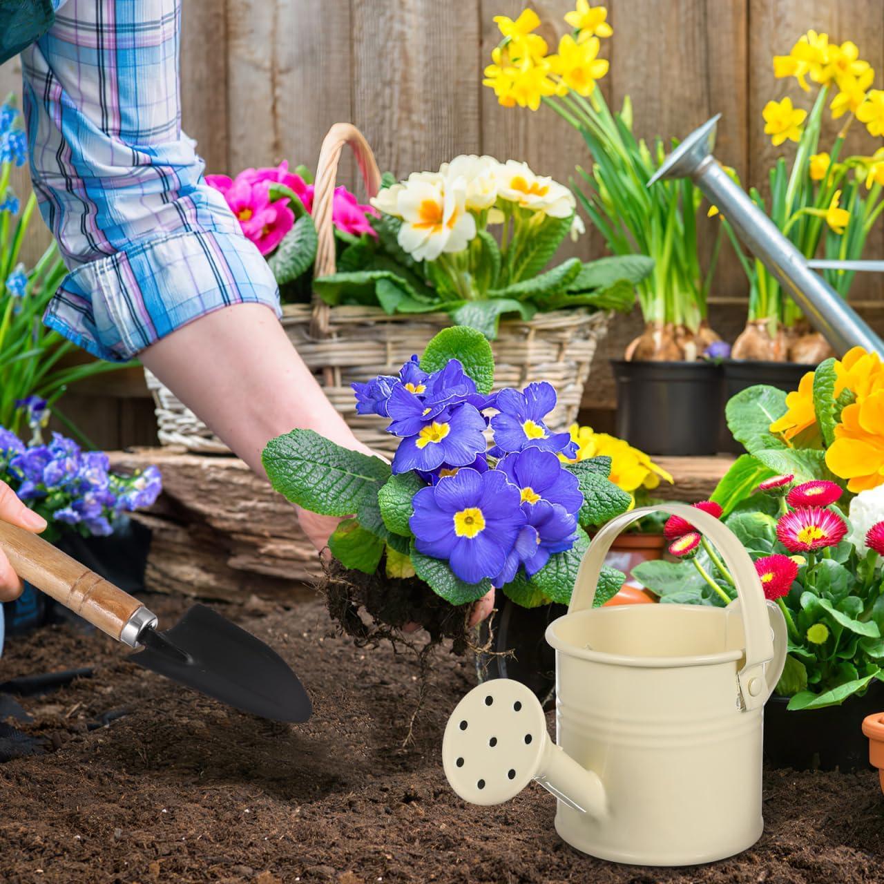 Regadera de Metal CHILDWEET con Herramientas de Jardinería