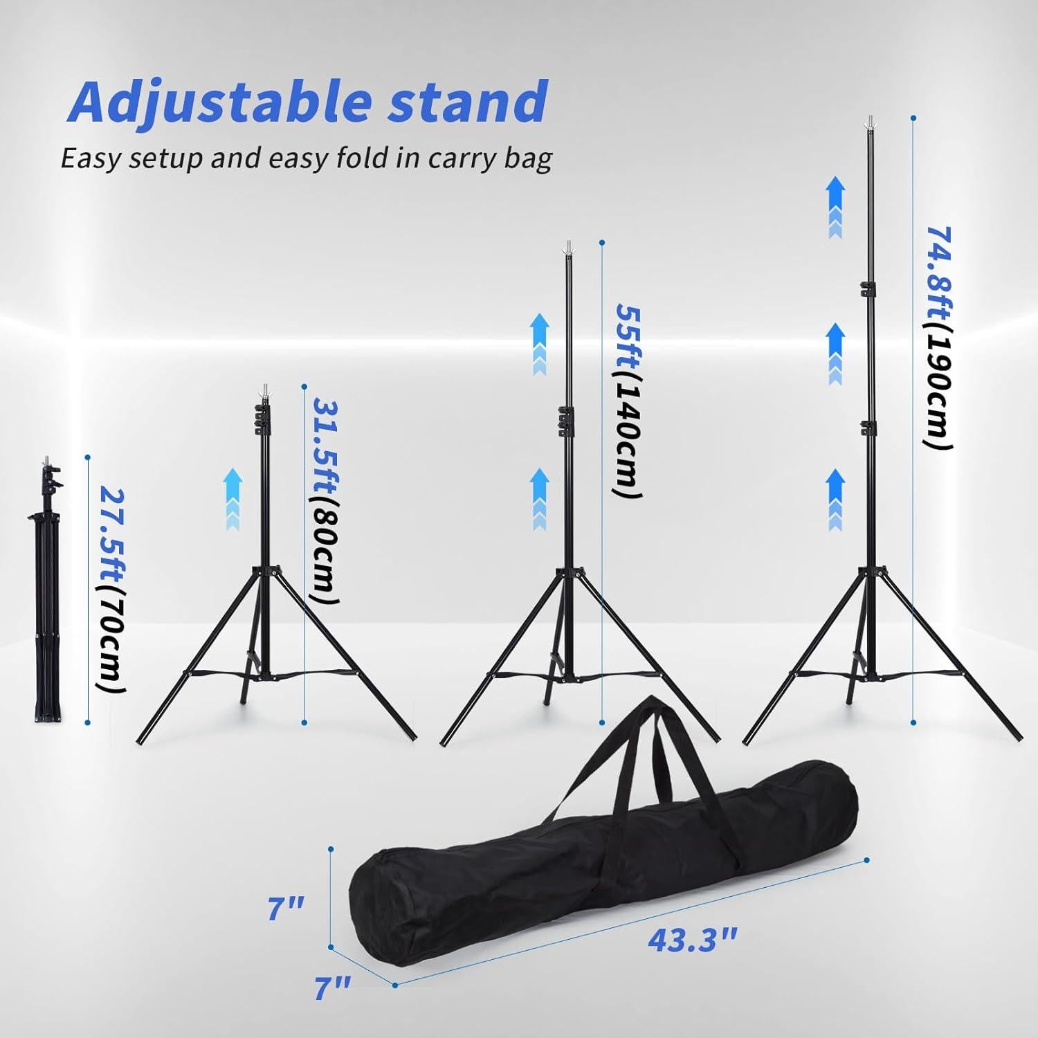 Escenario de Títeres Niyanghome Ajustable 200.66 cm Portátil