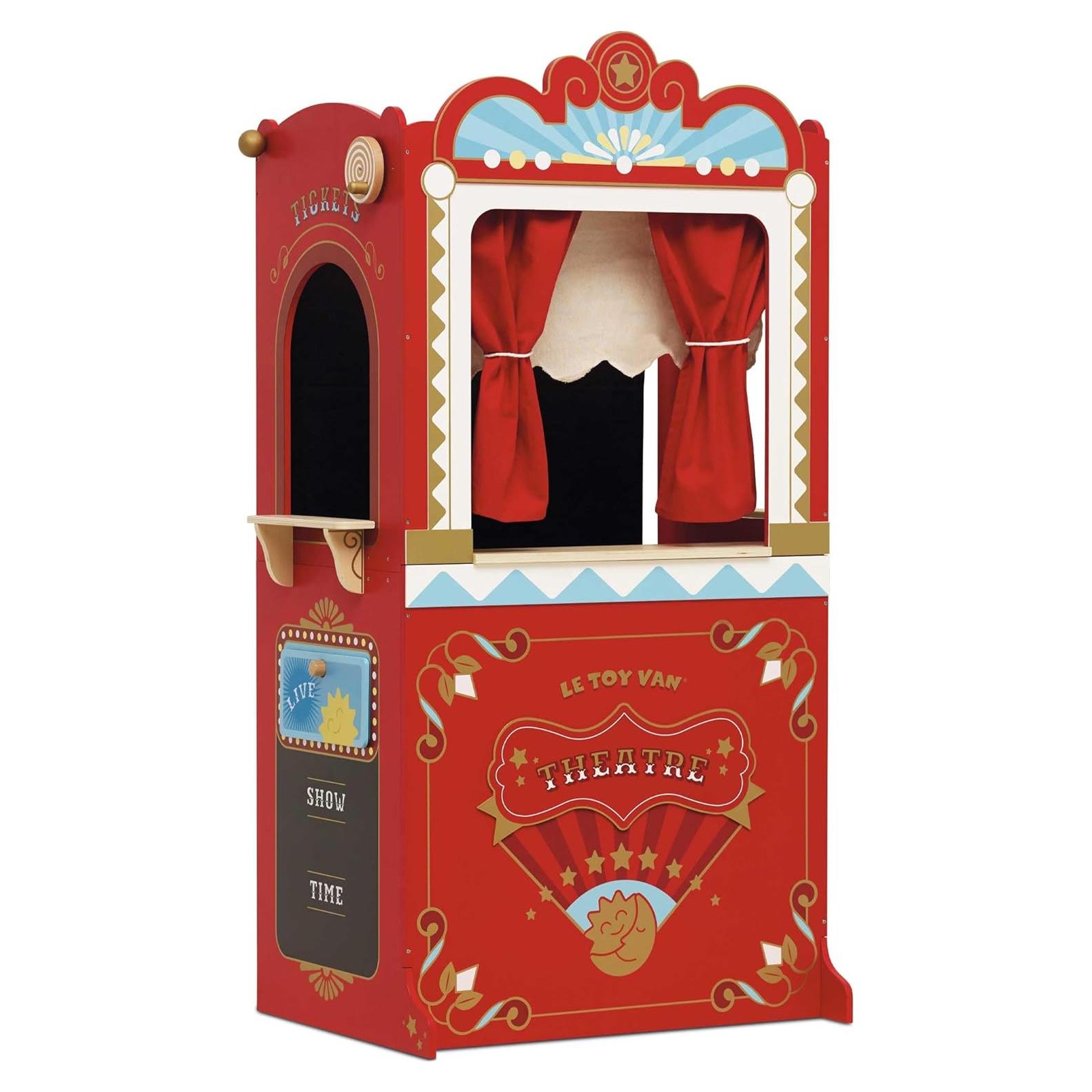 Teatro de Marionetas de Madera Le Toy Van TV333 - 69.85x40.89x121.92 cm