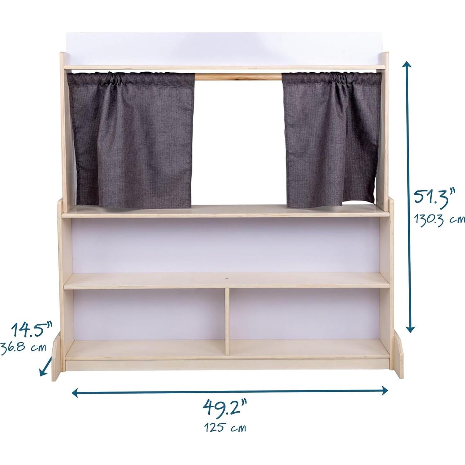Teatro de Títeres Children's Factory con Pizarra Blanca 124.88 cm