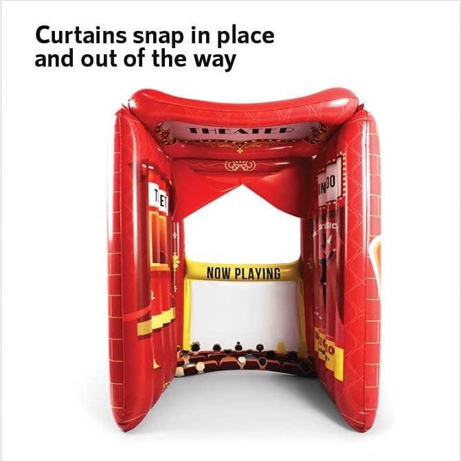 Teatro de Títeres Inflable Upper Midland 71x51x102 cm