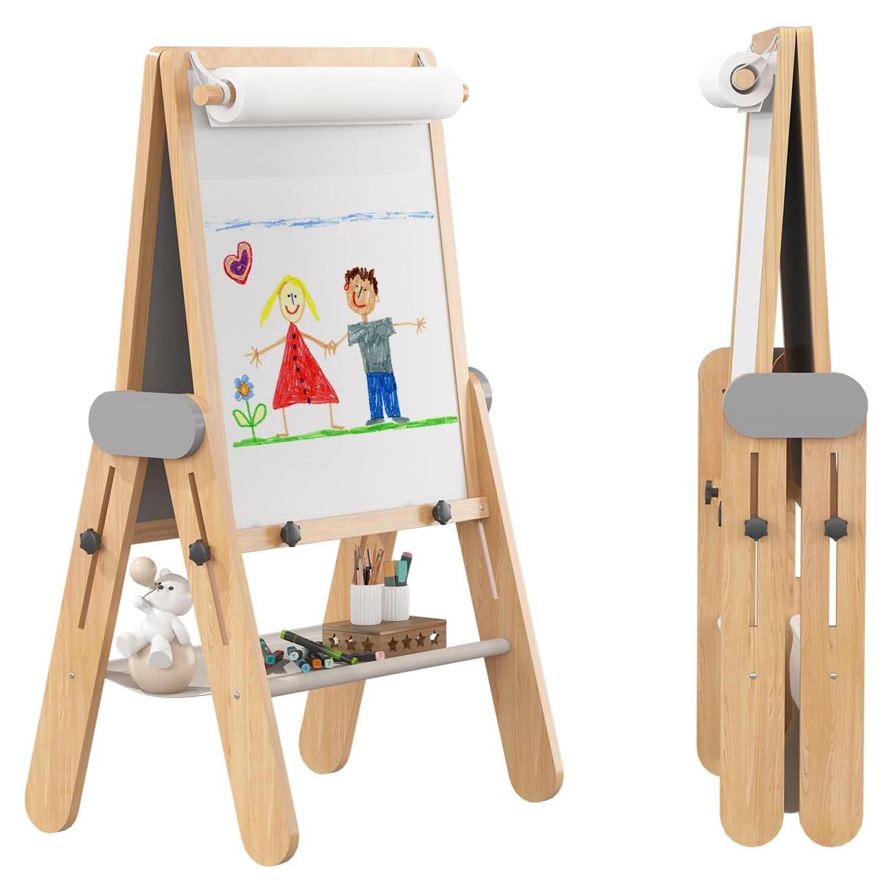 Caballete de Arte Plegable BanaSuper 3 en 1 para Niños