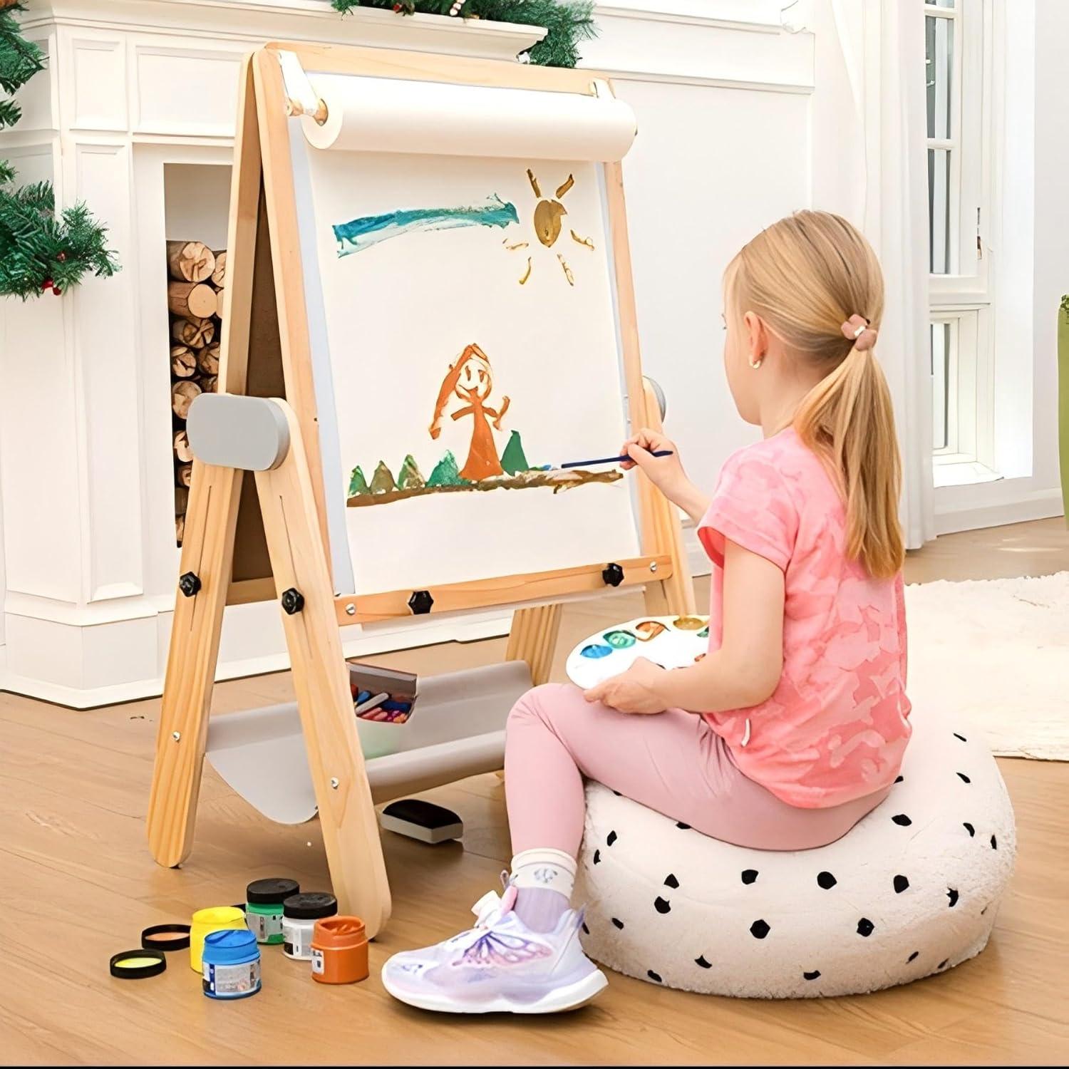 Caballete de Arte Plegable BanaSuper 3 en 1 para Niños