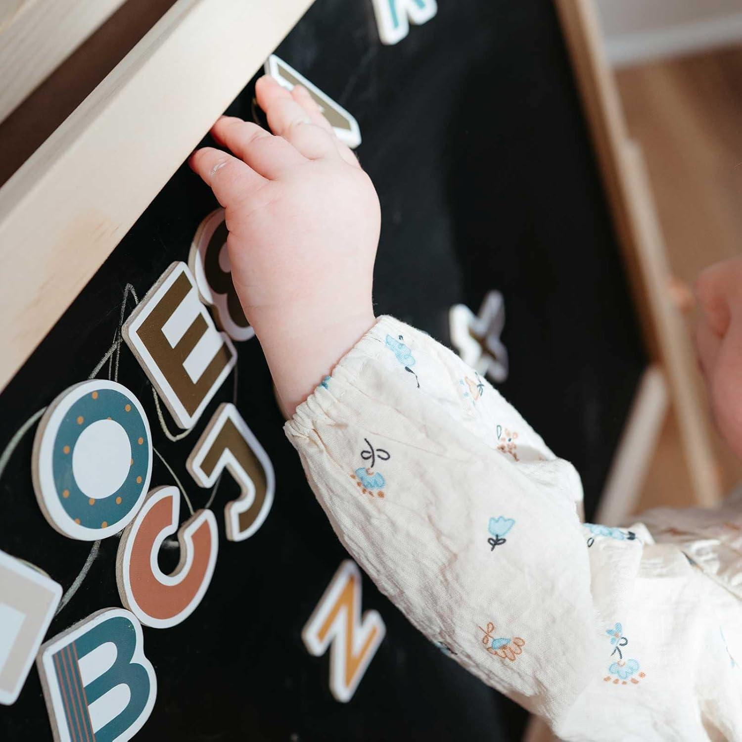 Caballete Infantil Ajustable Tiny Land 4 en 1 de Madera