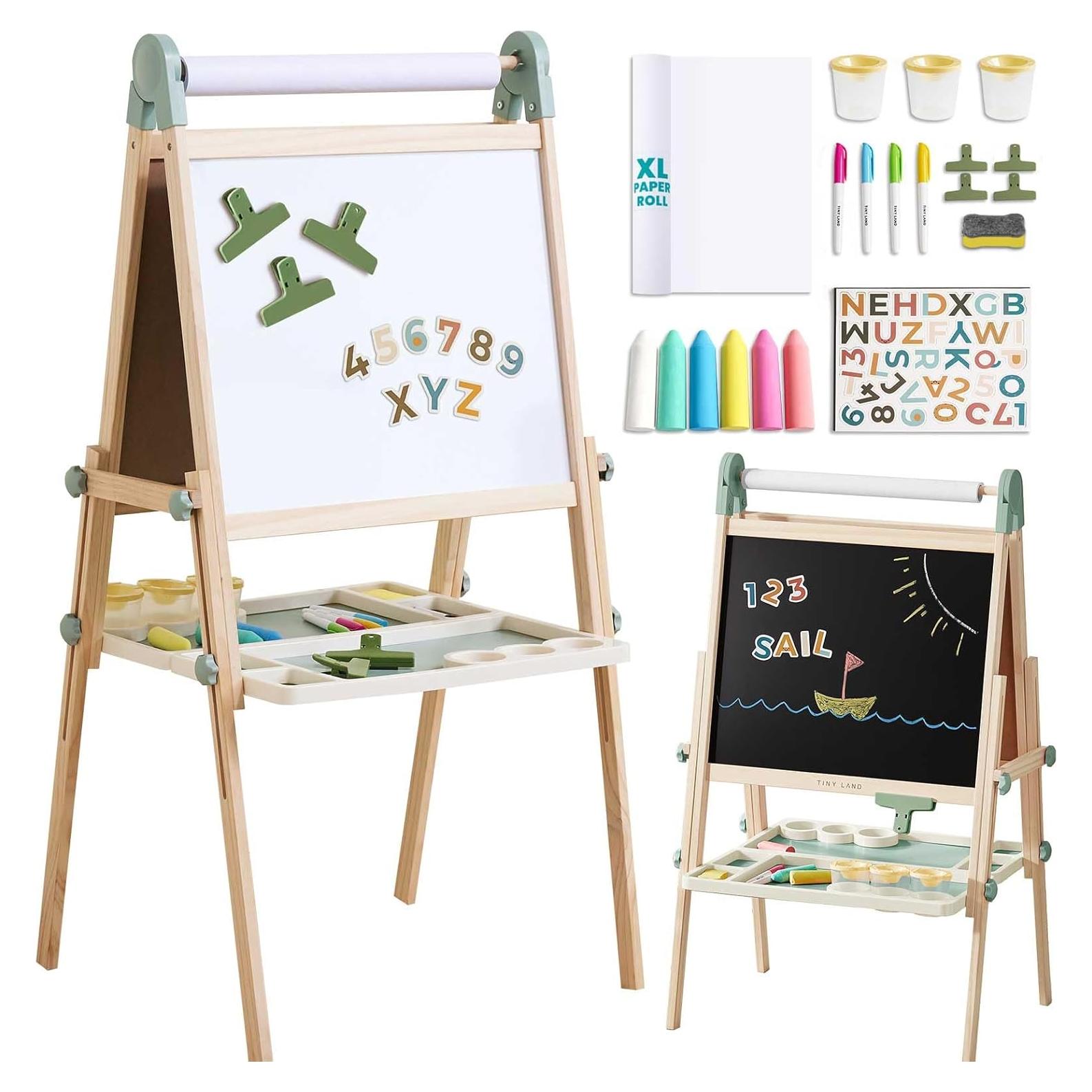 Caballete Magnético Doble Cara Tiny Land Verde 112 cm