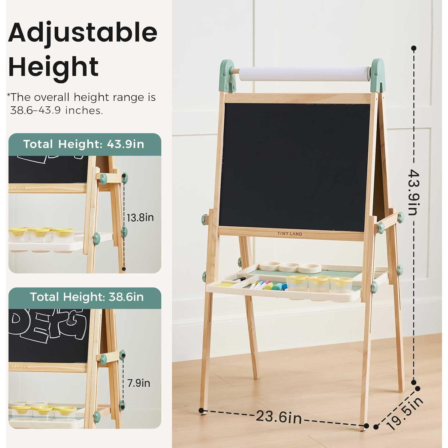 Caballete Magnético Doble Cara Tiny Land Verde 112 cm