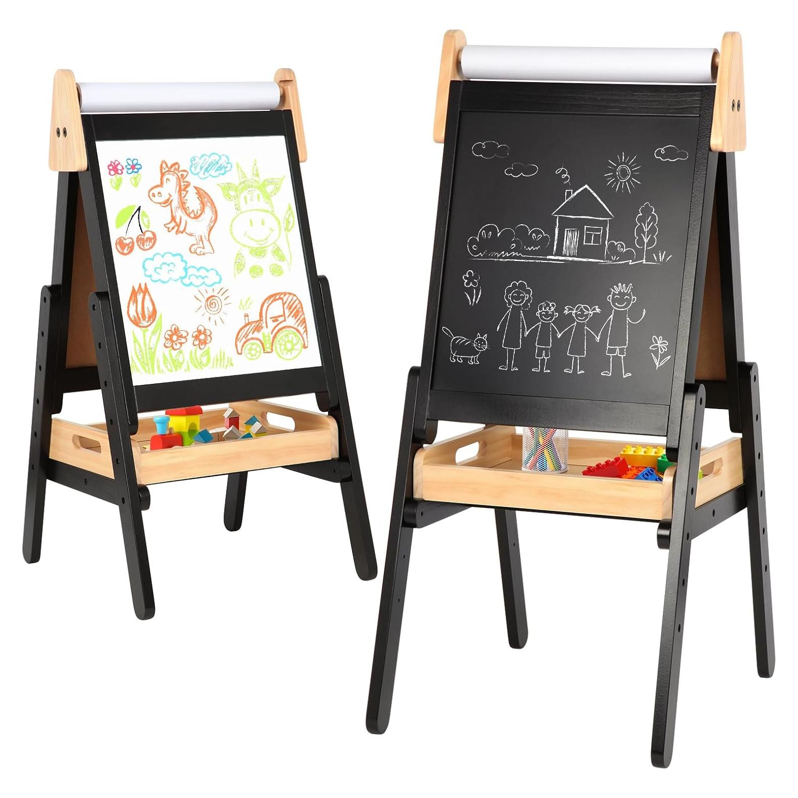 Caballete de Arte 3 en 1 IDEA FAMILY Ajustable para Niños
