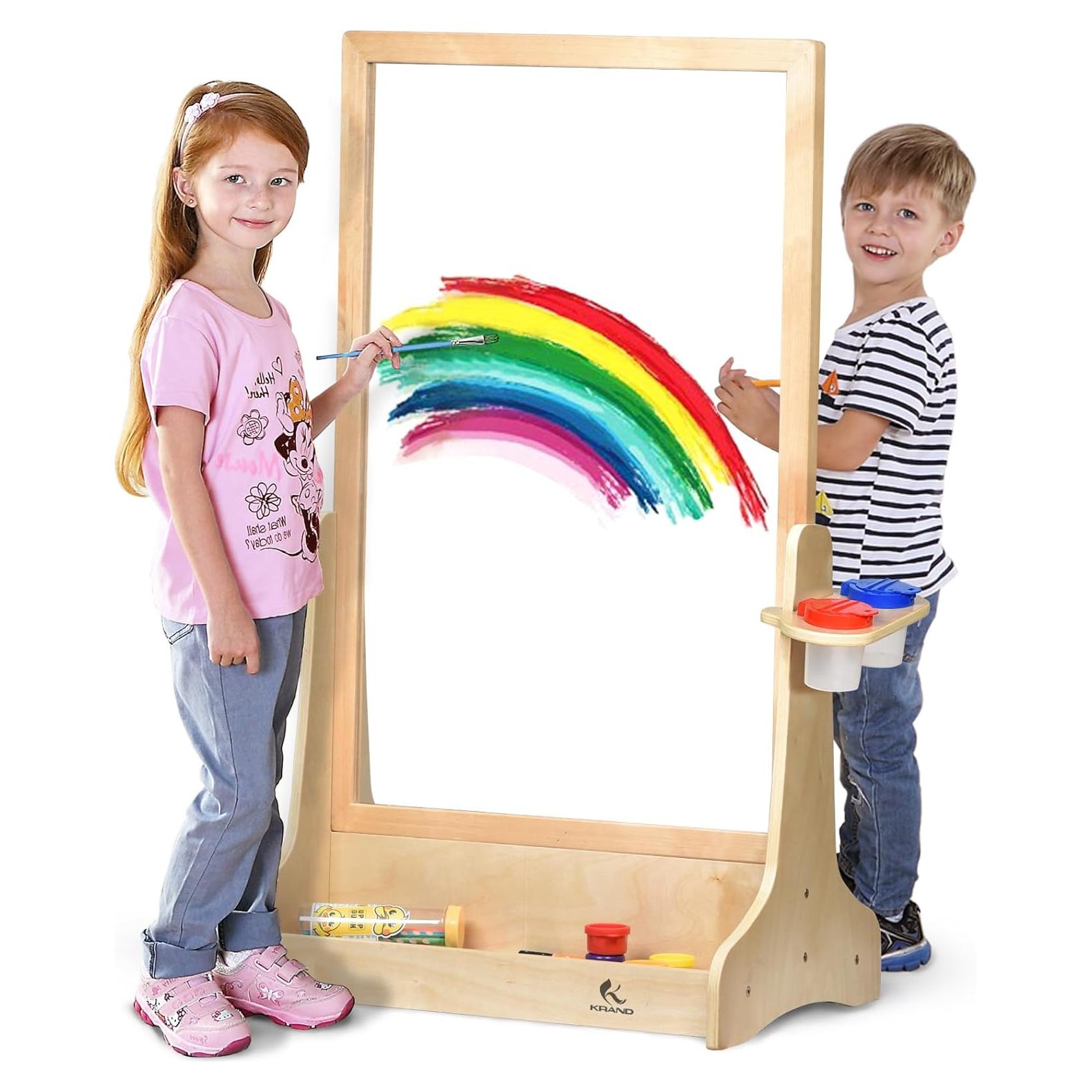 Caballete de Dibujo Doble Cara KRAND - Acrílico Transparente 110cm