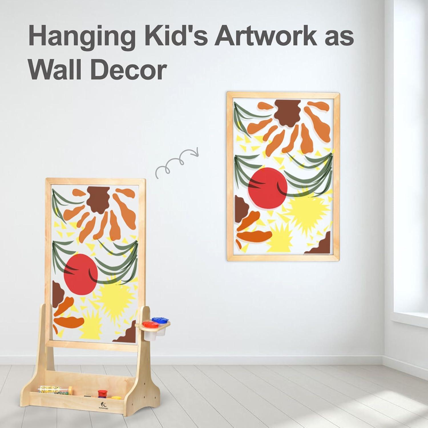 Caballete de Dibujo Doble Cara KRAND - Acrílico Transparente 110cm