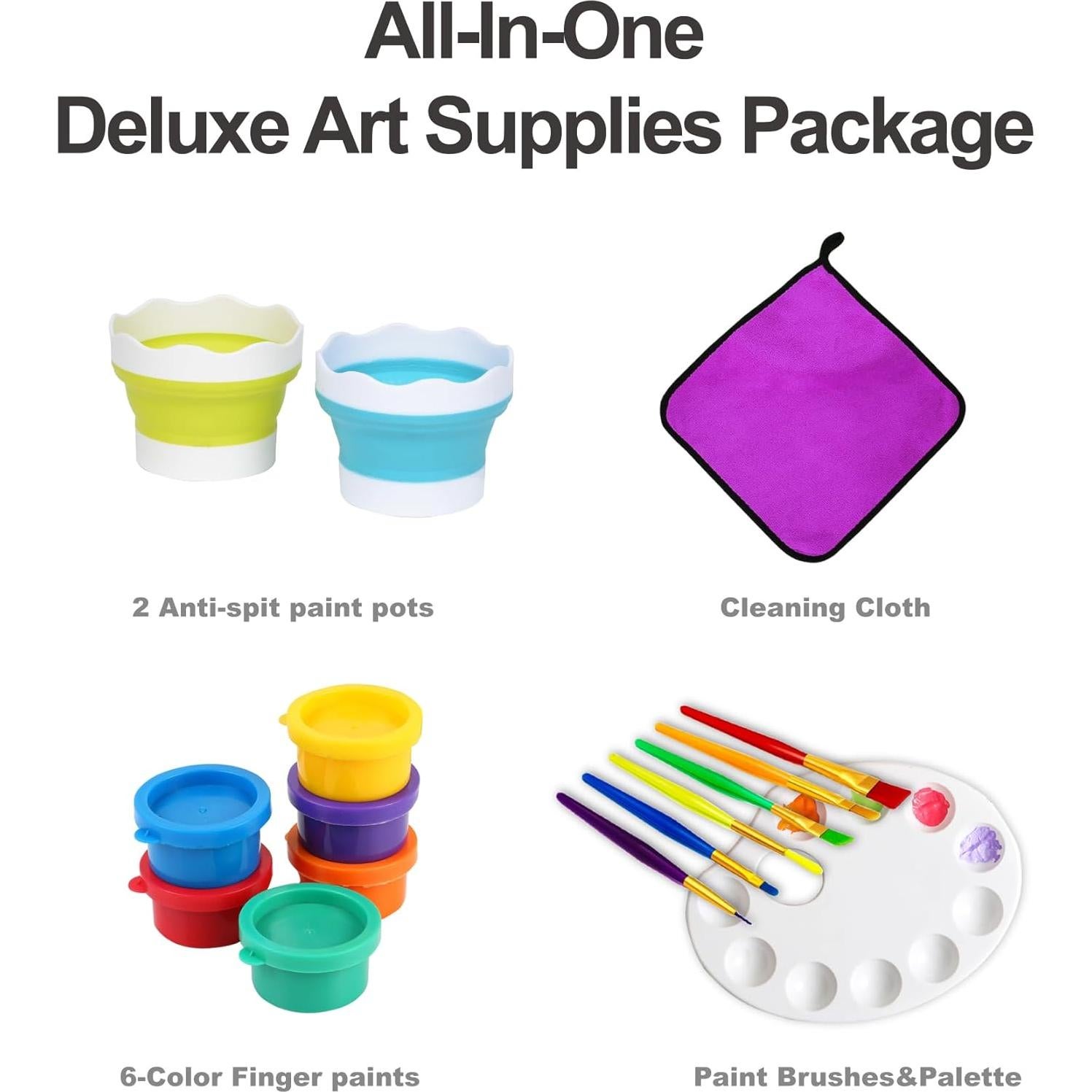 Caballete de Dibujo Doble Cara KRAND - Acrílico Transparente 110cm