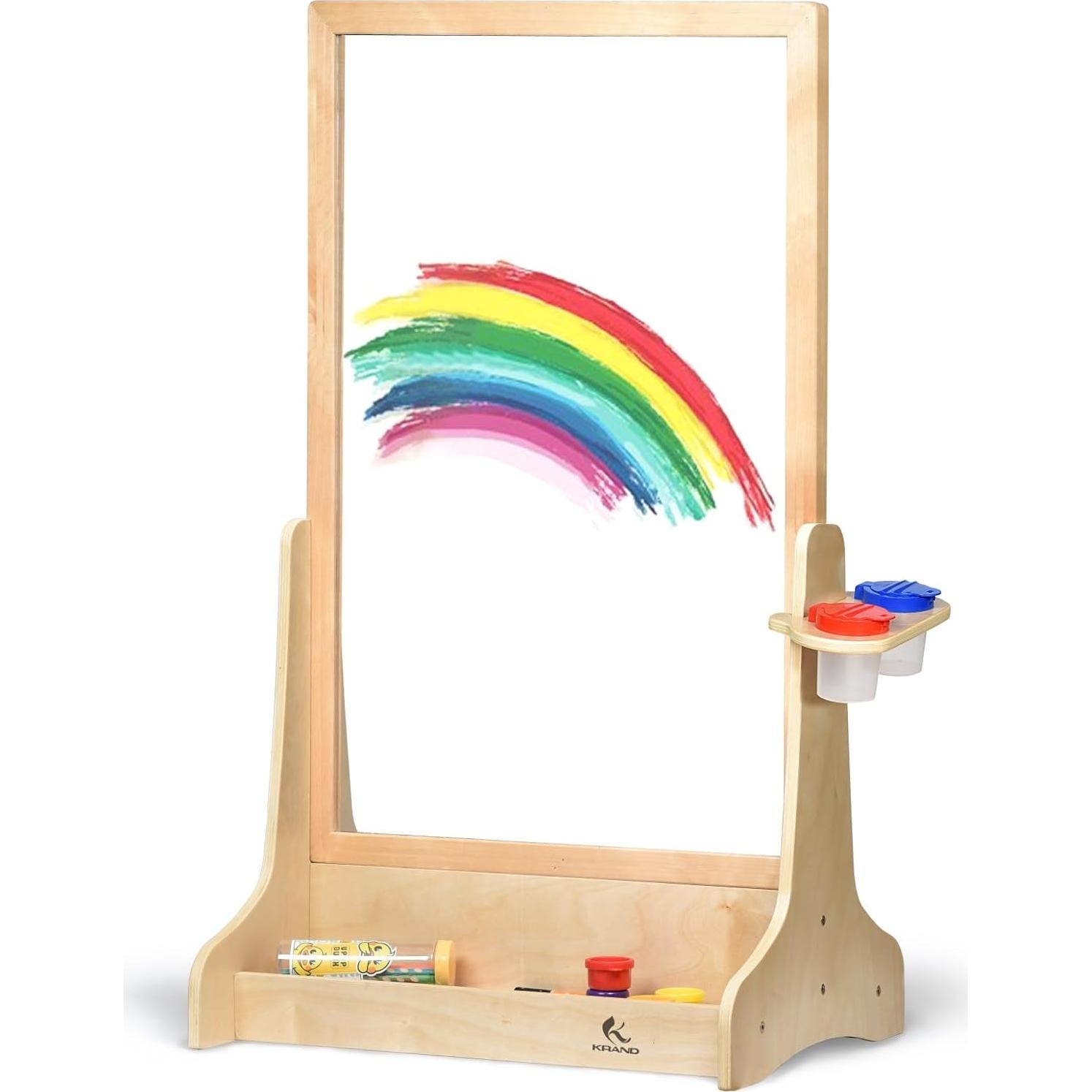 Caballete de Dibujo Doble Cara KRAND - Acrílico Transparente 110cm