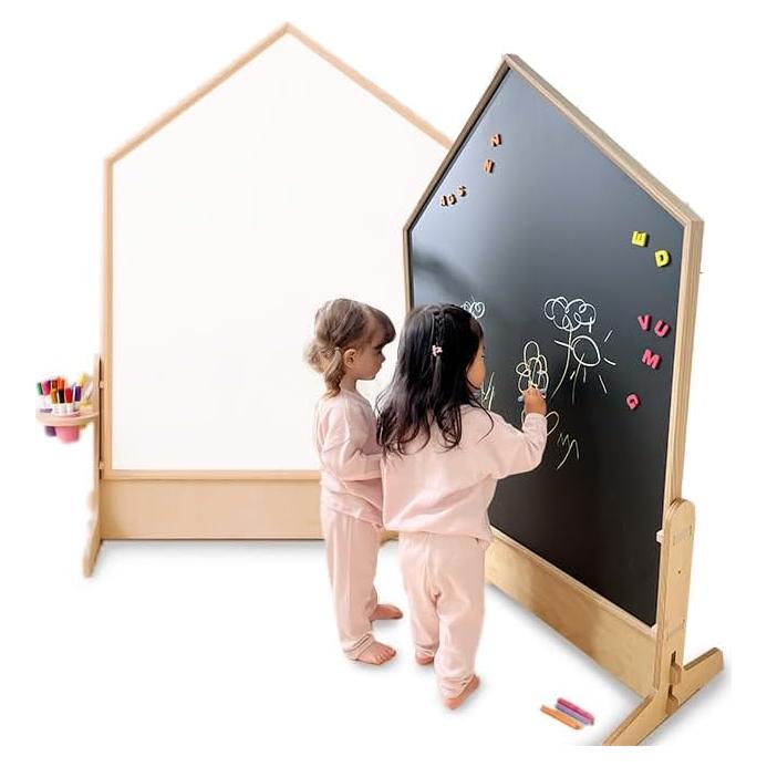 Pizarra Doble Cara Grande Comme Moi Kids 91x114 cm