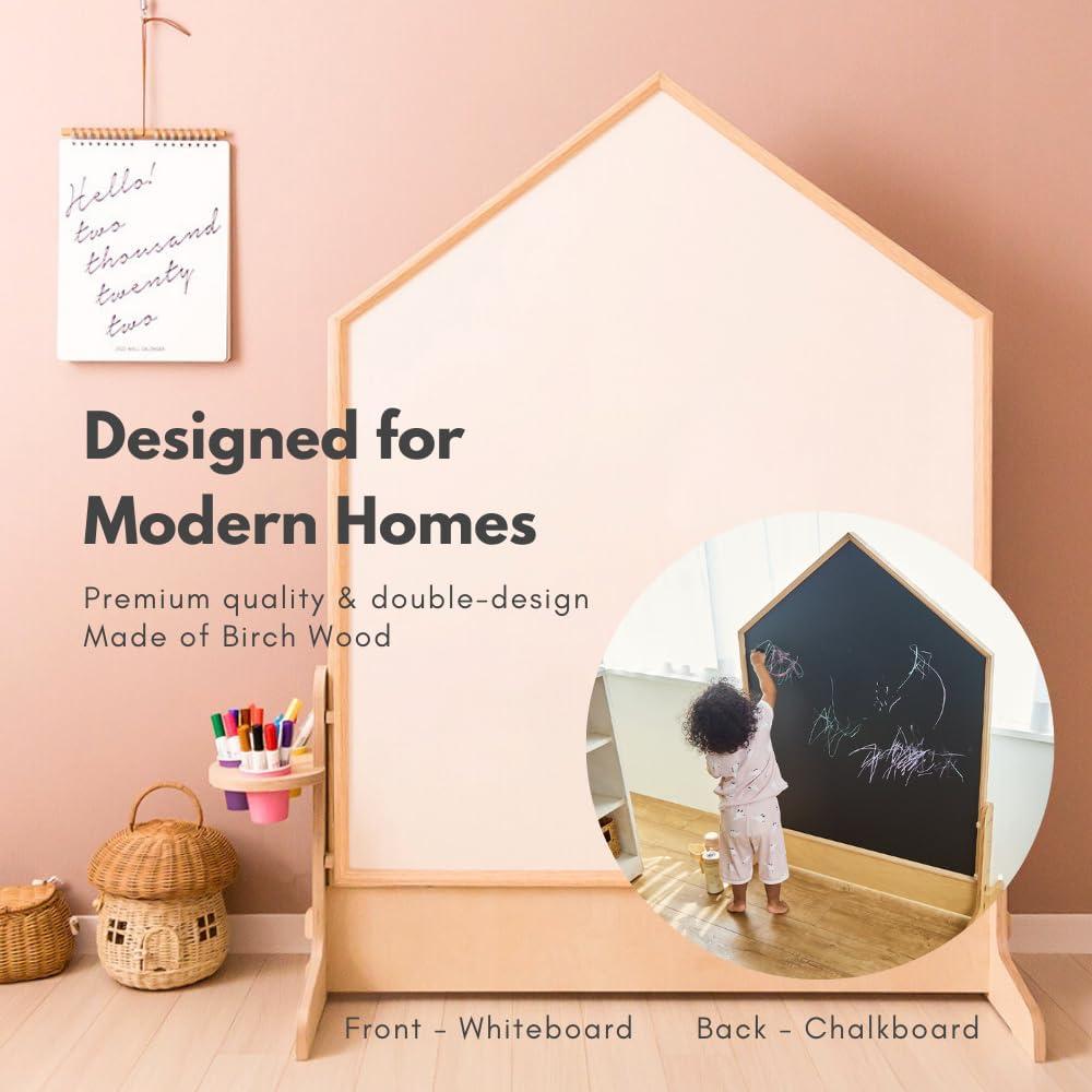 Pizarra Doble Cara Grande Comme Moi Kids 91x114 cm